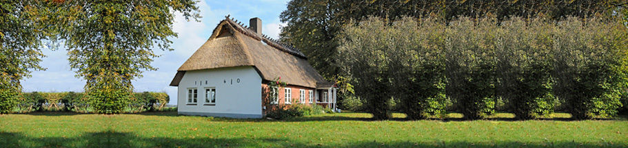 Das Hasenhaus - Liebevoll restaurierte Reetdachkate mit Blick auf die Flensburger Förde